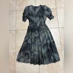 Elegant Gray Women's Dress